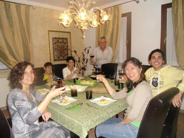 jantar tradicional italiano - epm