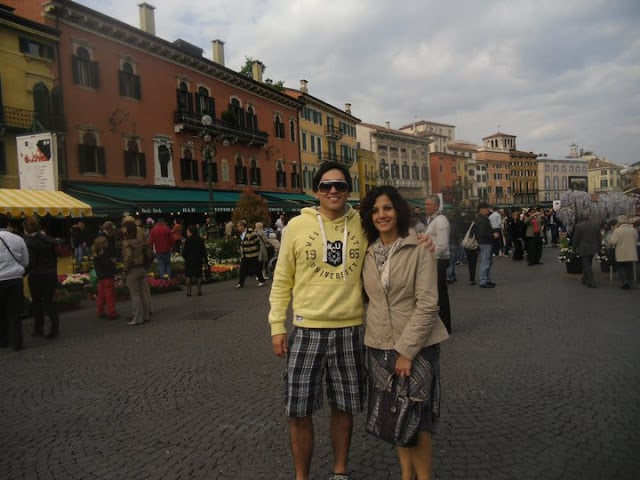 Lucas Estevam na Itália