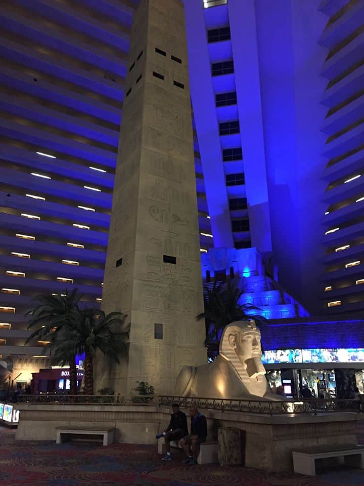 Coisas grátis pra fazer em Las Vegas luxor hotel