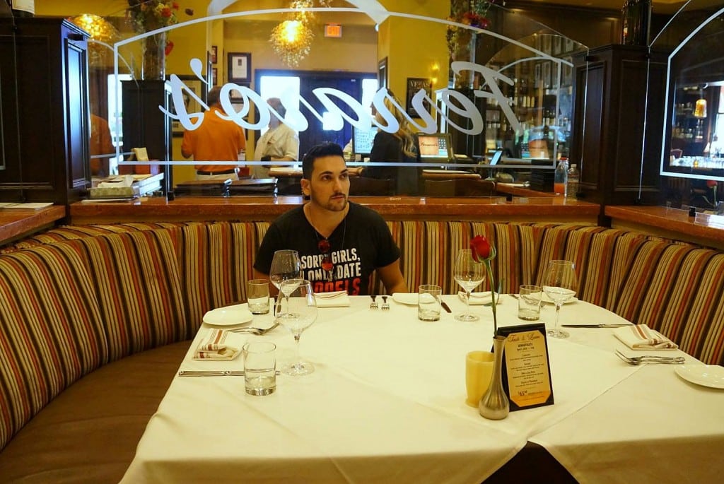 Onde comer em las vegas Ferraro´s delicia