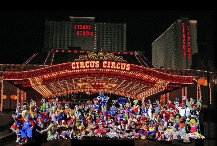 coisas grátis pra fazer em Las Vegas circus circus