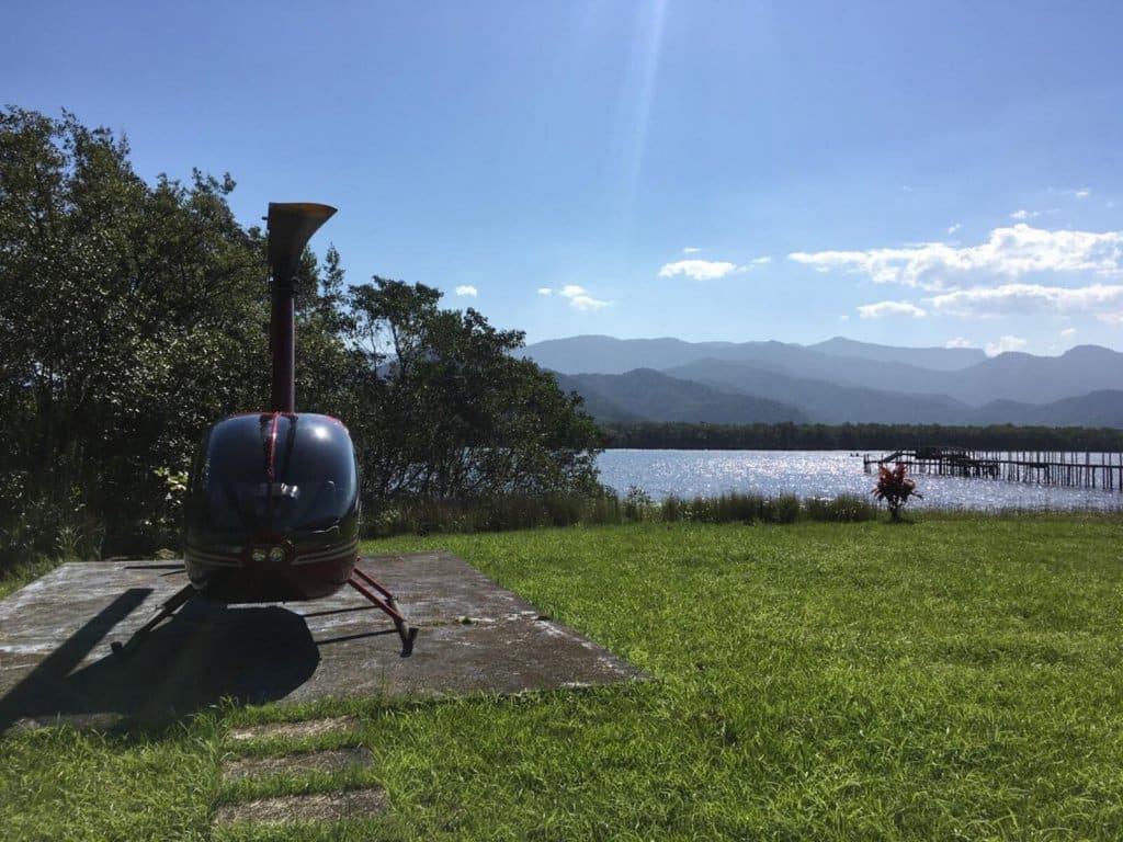 Passeio de helicóptero é uma opção entre os presentes para quem gosta de viajar