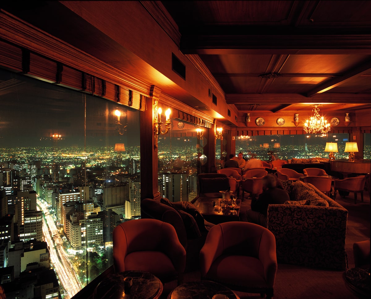 Bar Terraço Itália Vista do bar do Terraço Itália, no centro de São Paulo