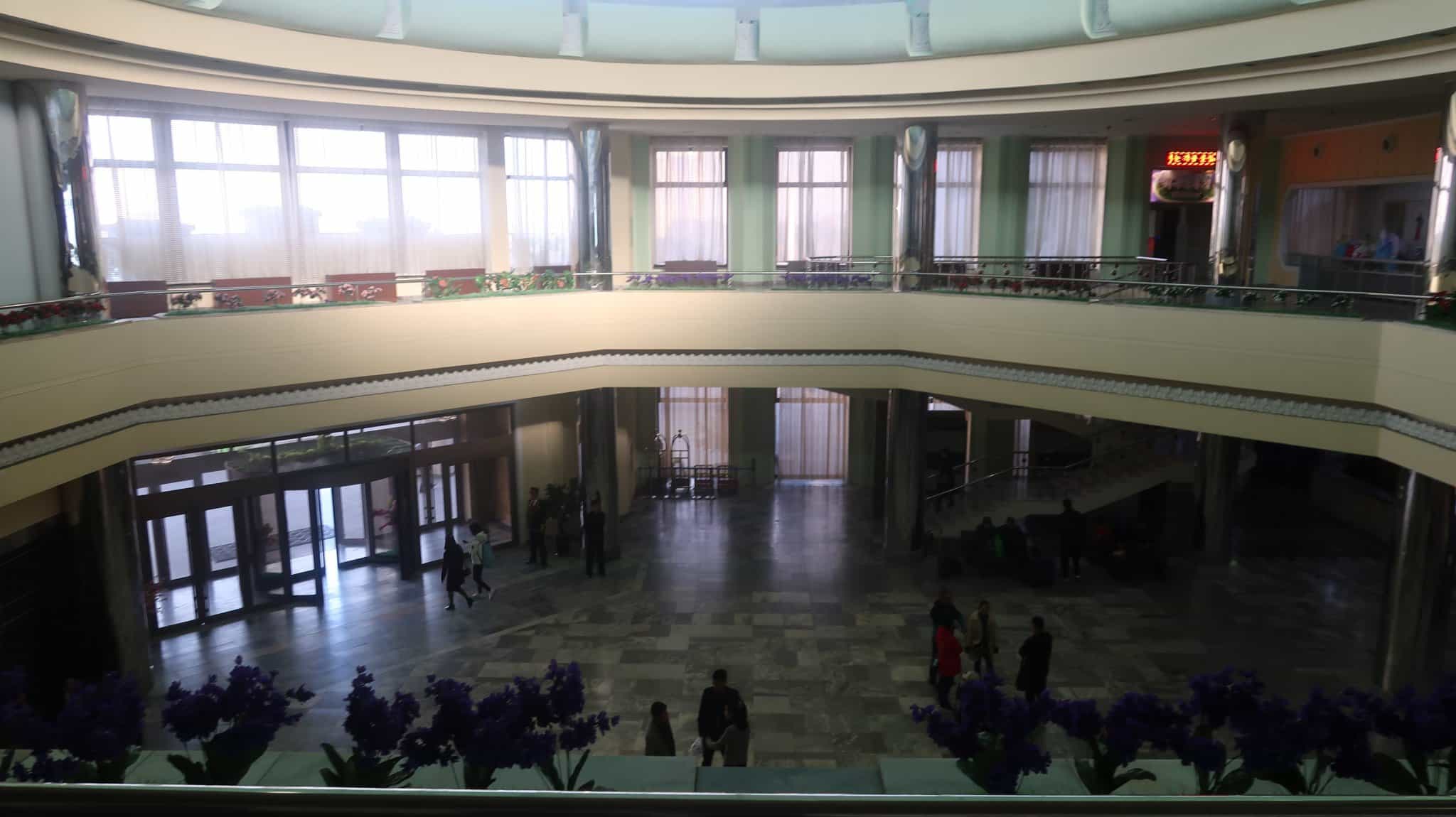 Lobby Hotel Coréia do Norte