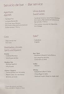 Classe executiva Iberia