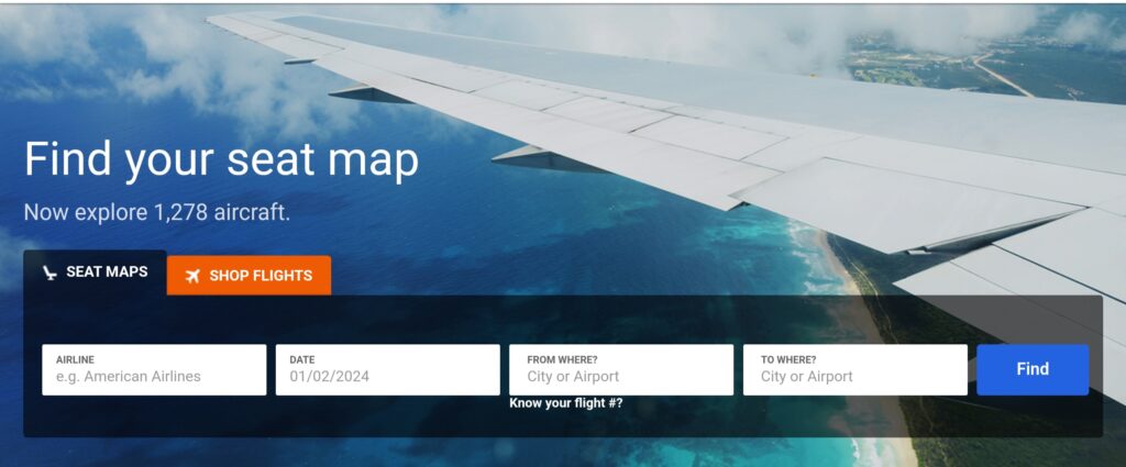 como usar o Seat Guru