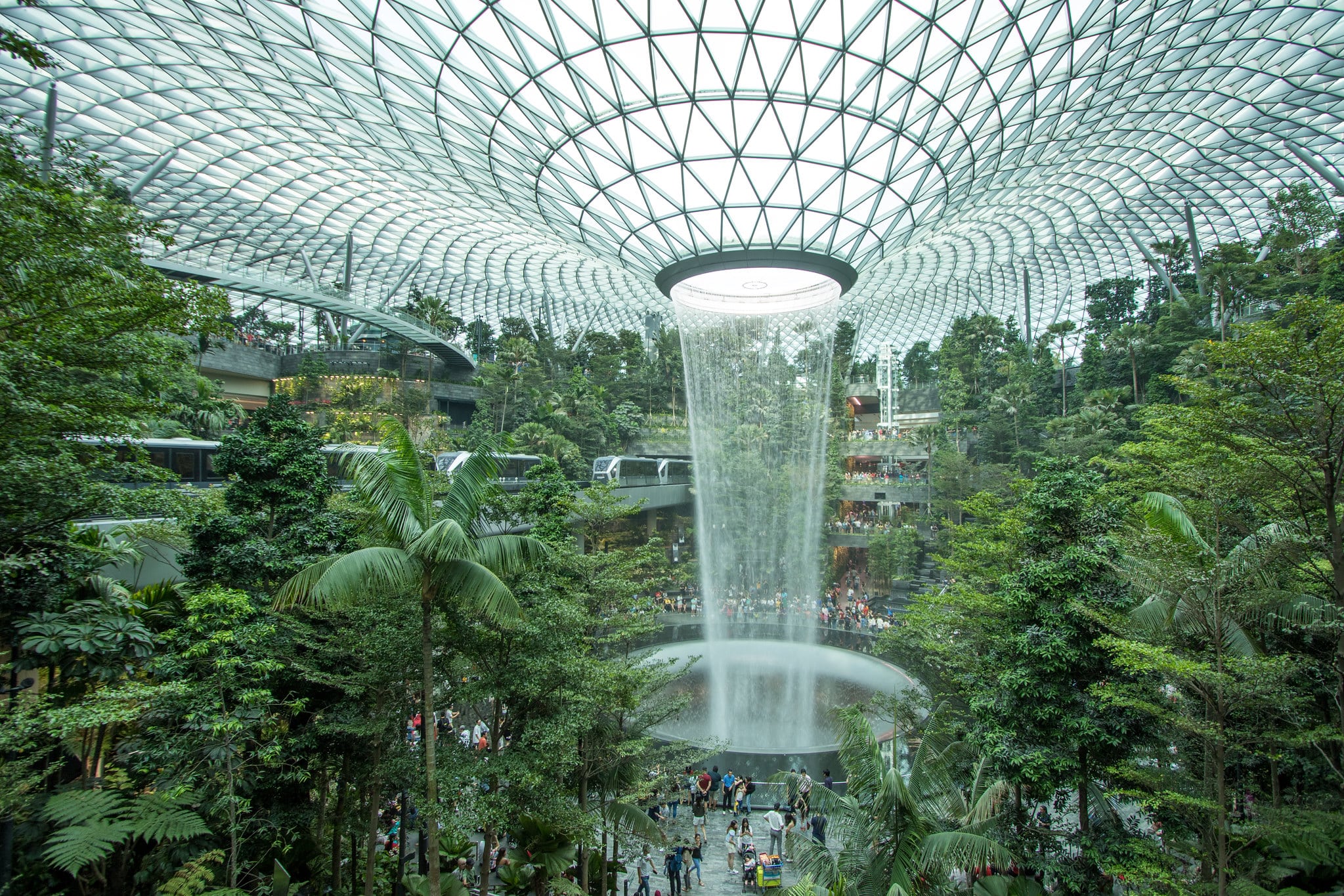 HSBC Rain Vortex - Aeroporto de Singapura