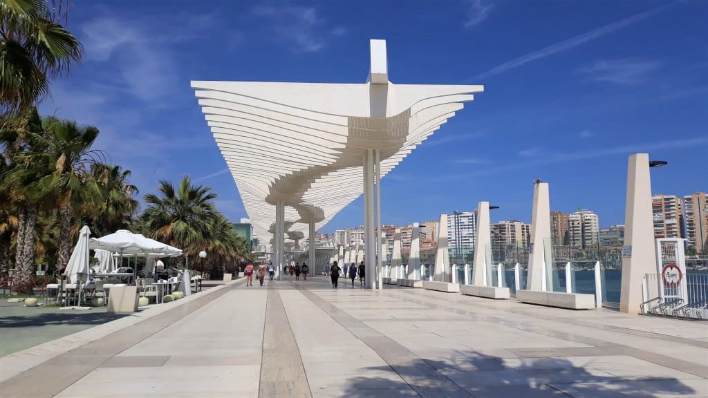 Paseo del Parque-Málaga-Espanha Paseo del Parque-Málaga-Espanha