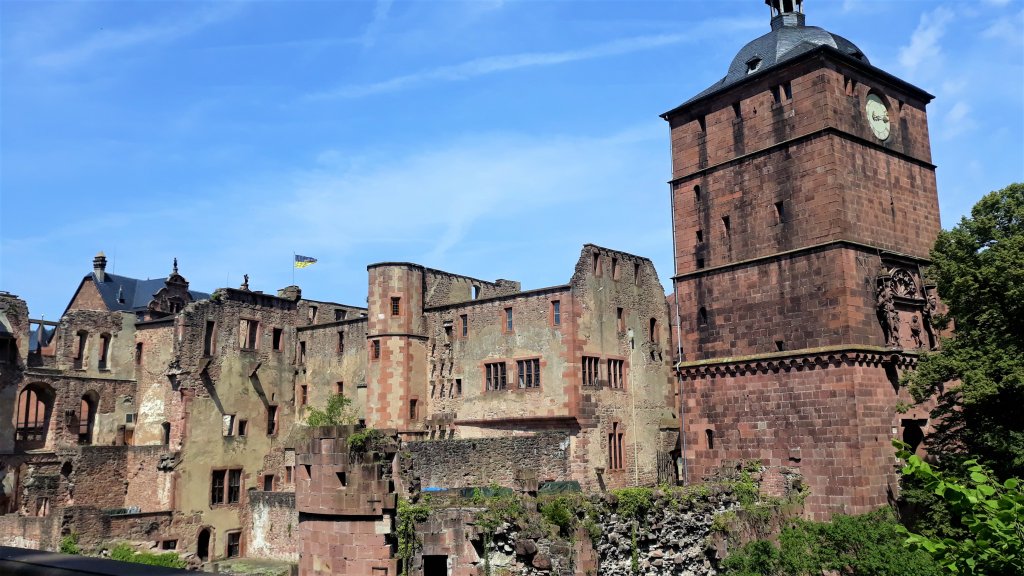 Ruínas do castelo de Heidelberg - Estevam pelo Mundo Ruínas do castelo de Heidelberg - Estevam pelo Mundo