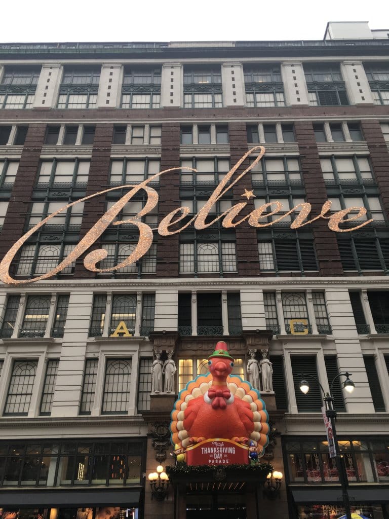 Frente da loja da Macys