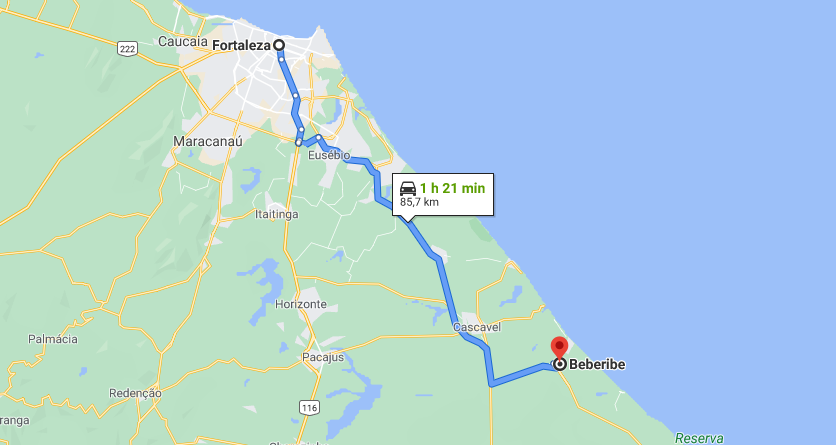 Fortaleza para Beberibe