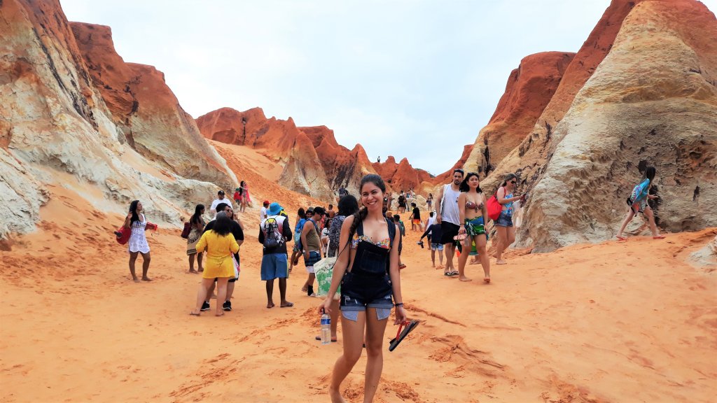 Trilha nas Falésias