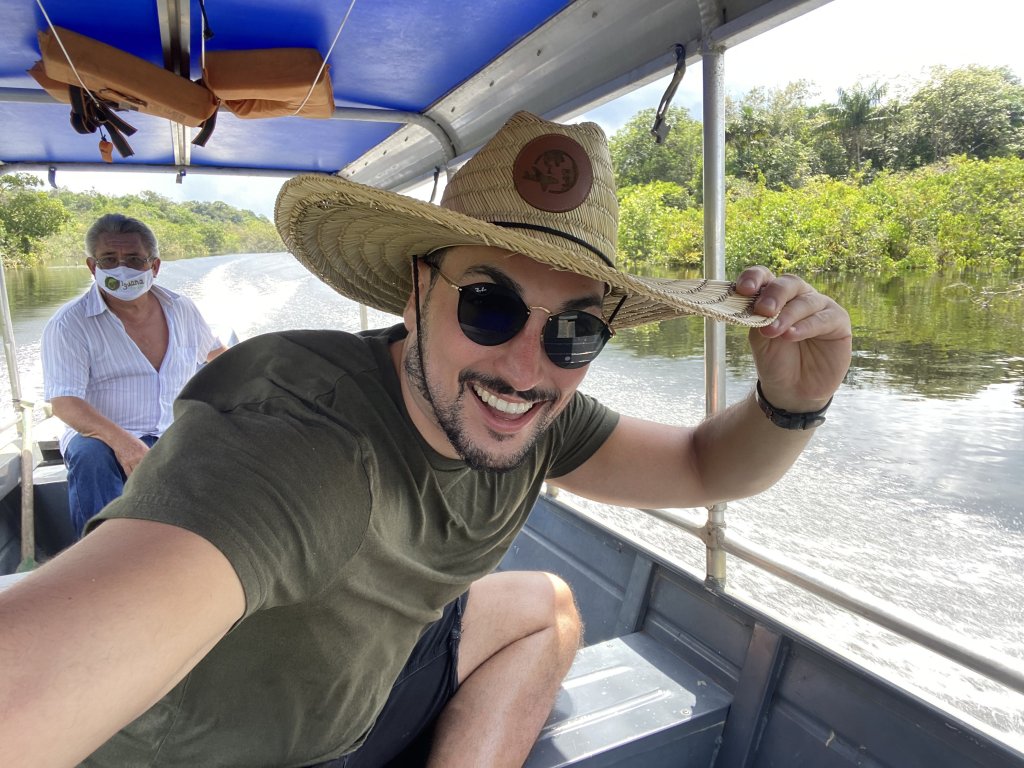 Estevam na Selava Amazônia 