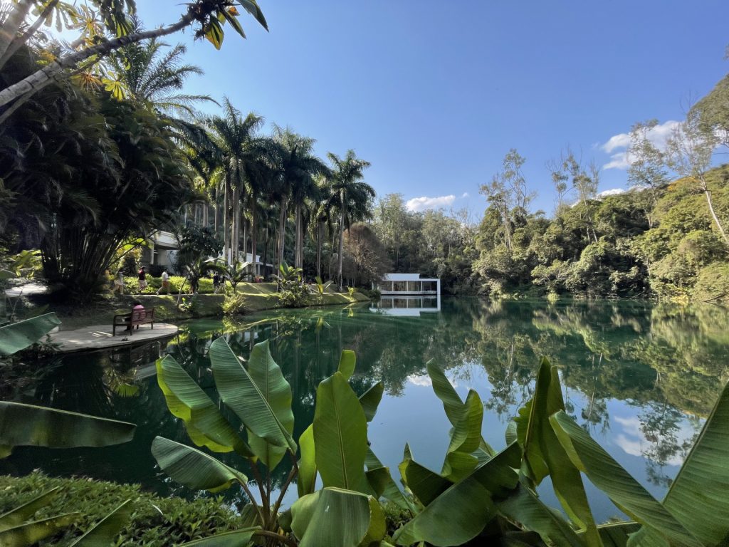 Conhecer Inhotim sozinha