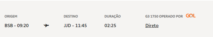 Gol rotas para Jericoacoara partindo de Brasília