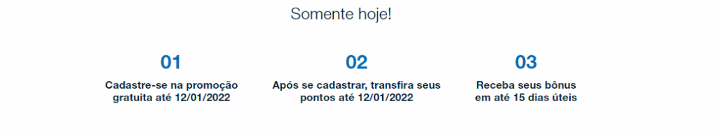 Transferência da Caixa para TudoAzul como fazer