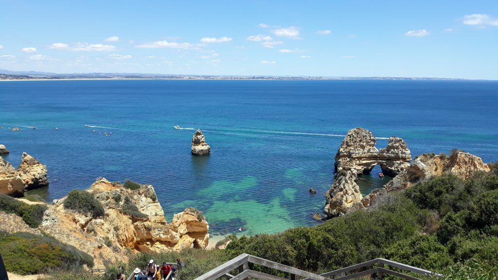 Lagos Portugal no verão