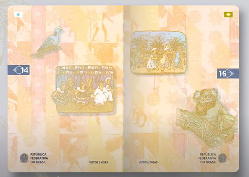 ovo passaporte brasileiro layout