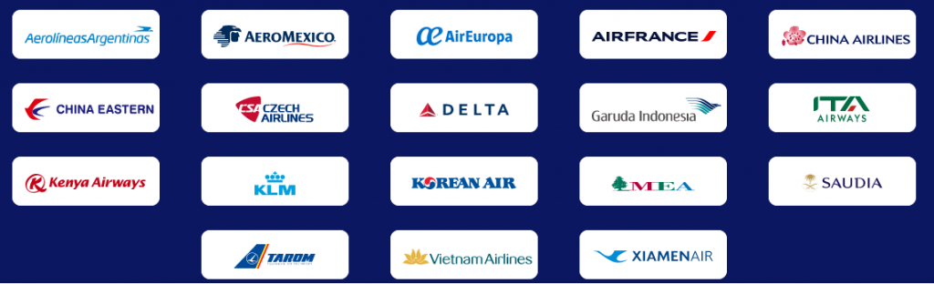 Companhias aéreas da SkyTeam