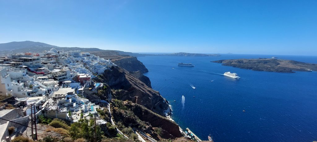 Roteiro em Santorini