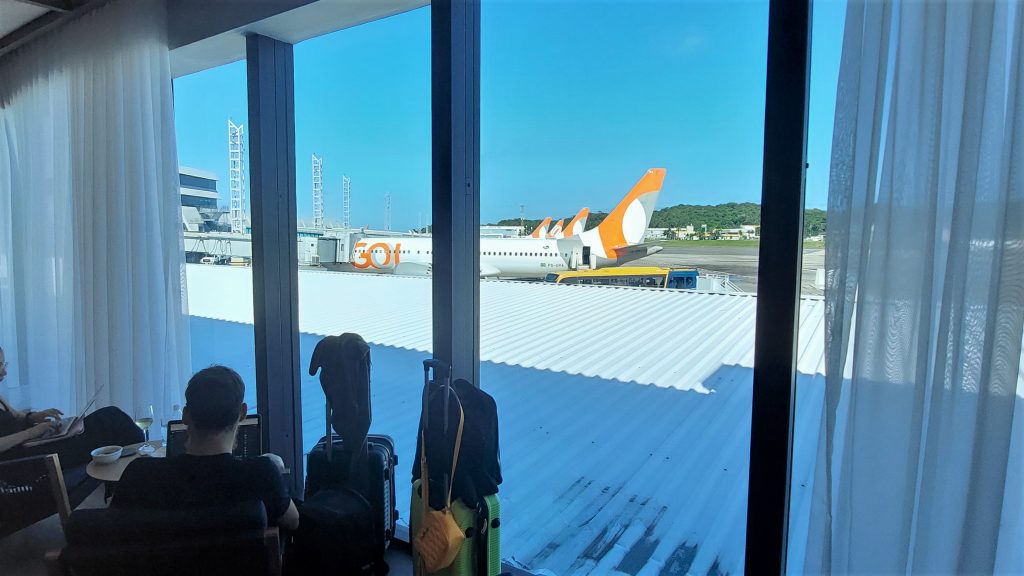 Sala VIP em Salvador no desembarque