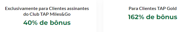 Pontos Caixa para TAP