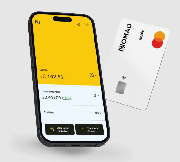 Conta digital internacional Nomad