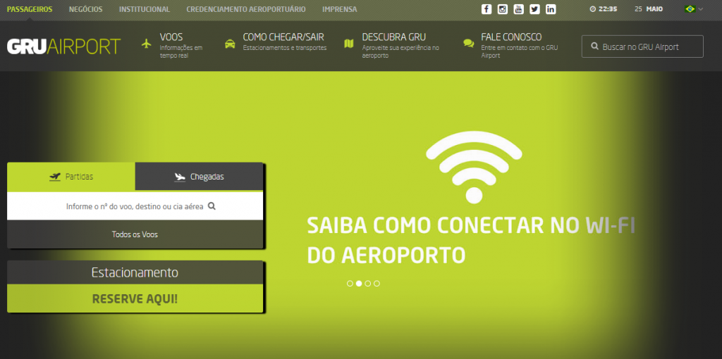 Site de aeroportos