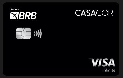 BRB Visa Infinite com a CASACOR