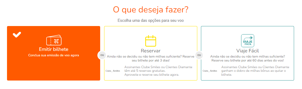 reservar passagem com Viaje Facil