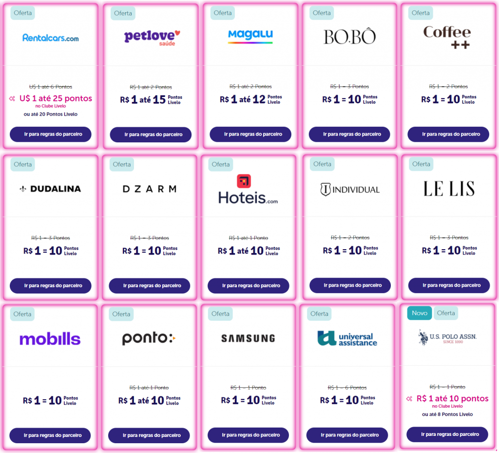 Promoções para ganhar pontos Livelo e concorrer a viagem para NY