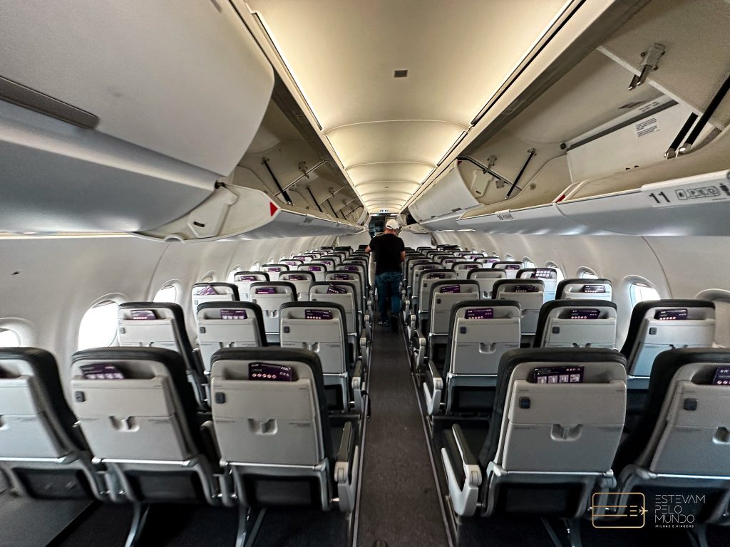 Como é voar de low cost