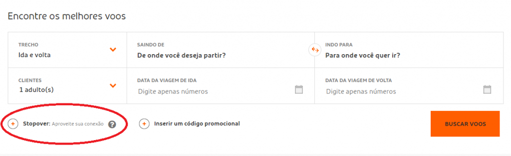 Passageiros agora podem fazer stopover com a GOL em Brasília