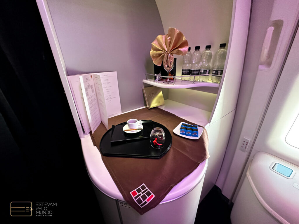 Primeira Classe da Japan Airlines