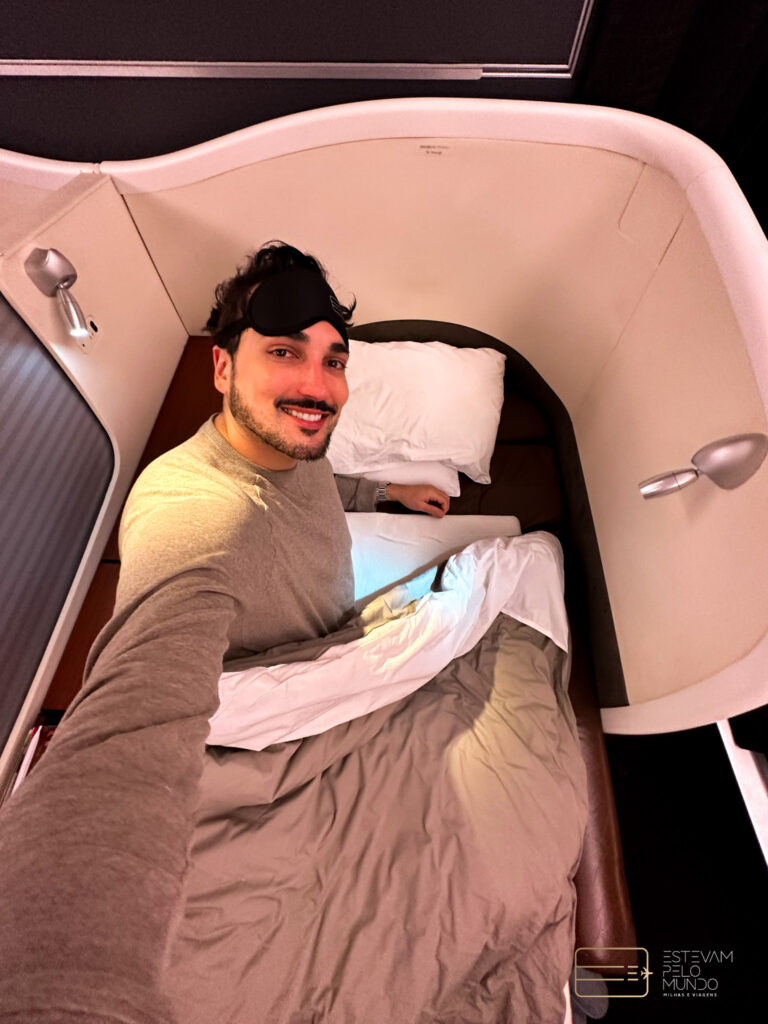 Como é voar na Primeira Classe da Japan Airlines