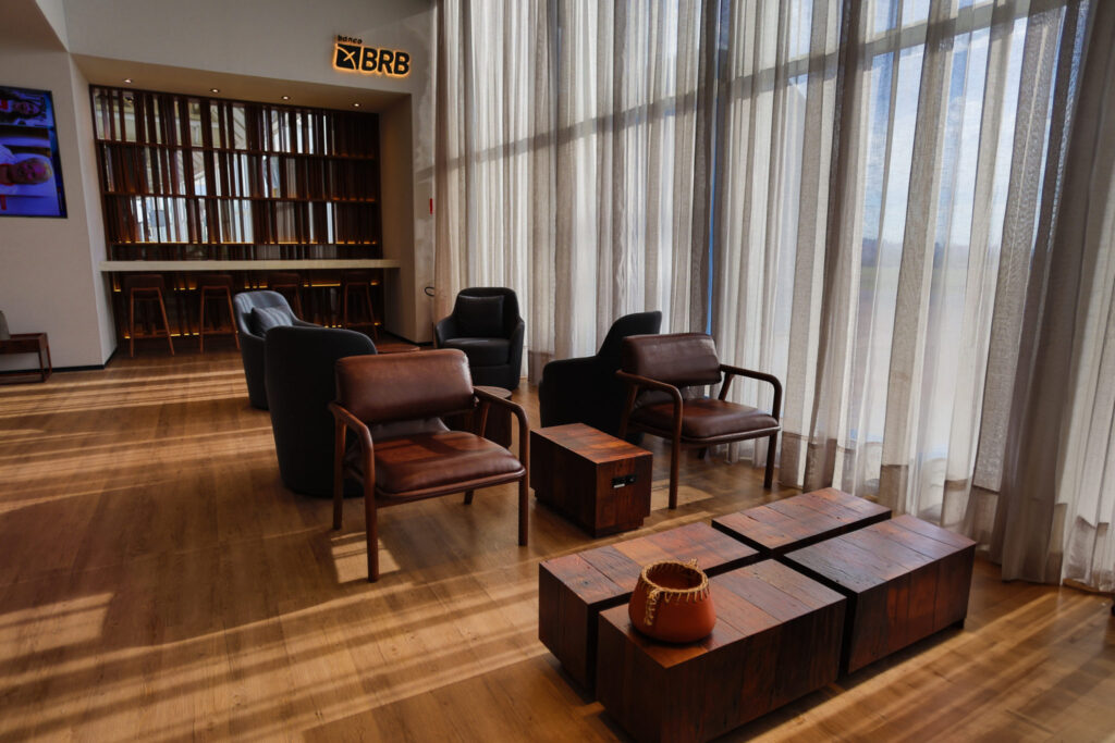 Sala vip BRB Goiânia