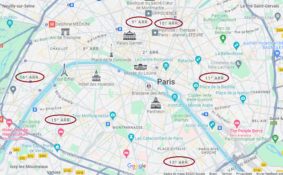 Onde ficar hospedado em Paris