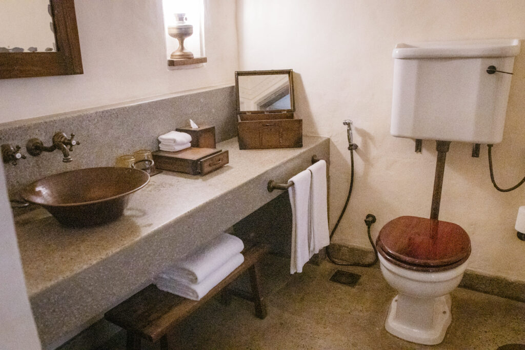 Banheiro do Al Seef Heritage Hotel