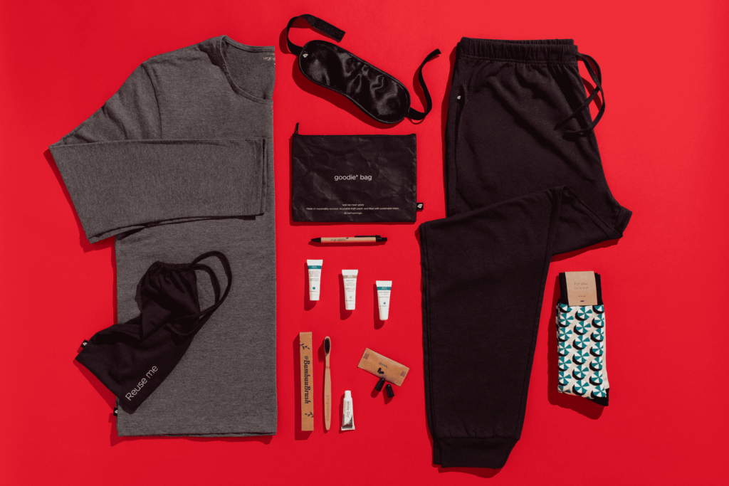 Pijamas da Virgin Atlantic