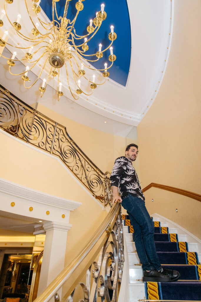 Lucas Estevam no Burj Al Arab