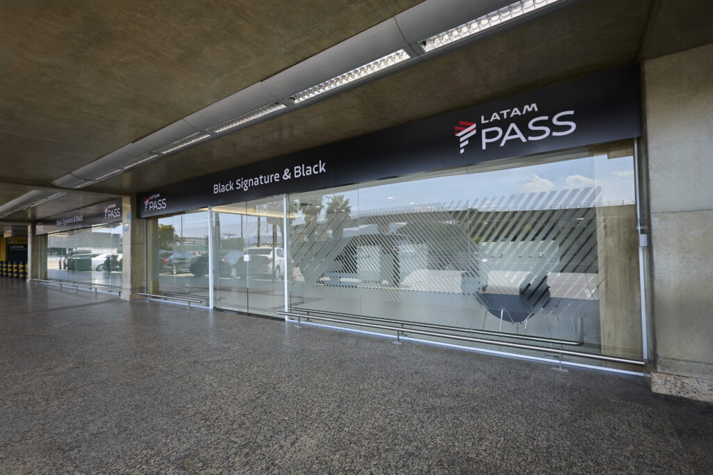 check-in exclusivo da Latam para clientes Black e Black Signature