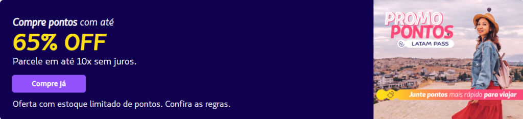 Comprar milhas baratas