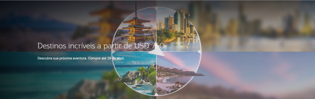 promoção de compra de passagens com a Qatar Airways por menos de 4 mil reais, ida e volta