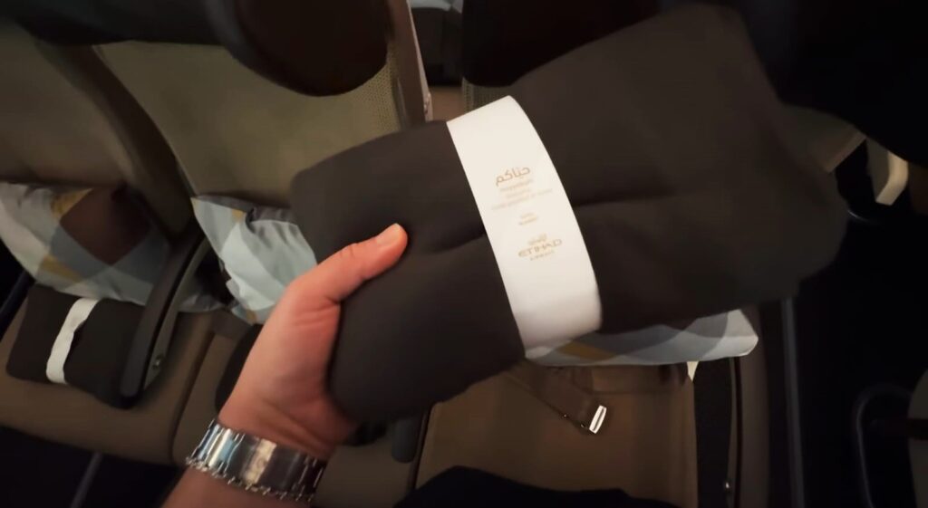 Comodidades da Econômica da Etihad