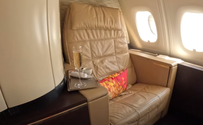 First Apartment - a Primeira Classe da Etihad no A380