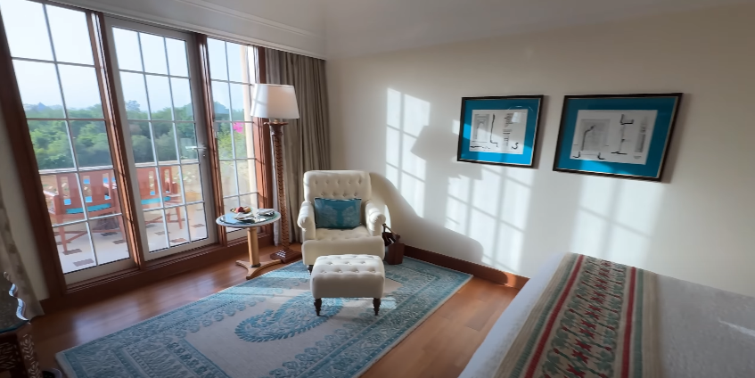 The Oberoi Amarvilas - o hotel com vista para o Taj Mahal