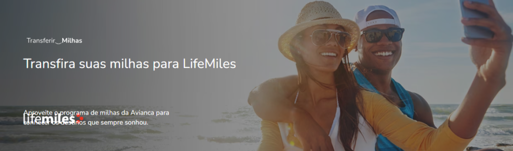 Transfira milhas smiles para o lifemiles.