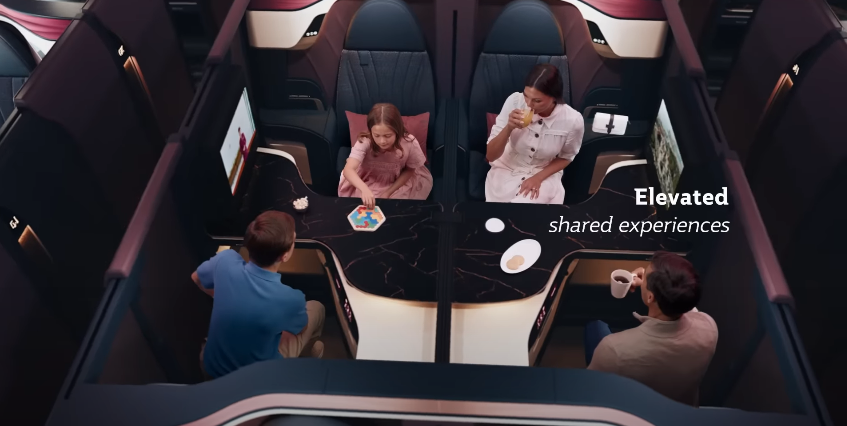 Qsuite Next Gen - Nova versão da classe Executiva da Qatar