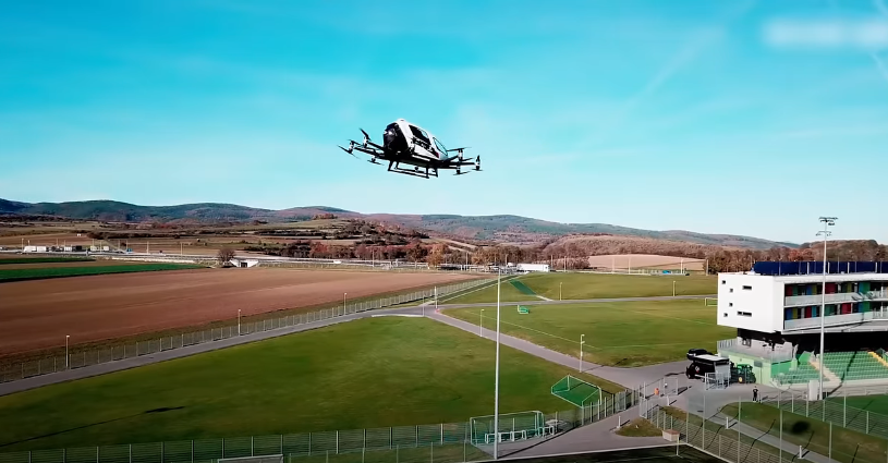 Drone Humano - conheça o