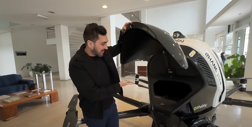 Drone Humano - conheça o